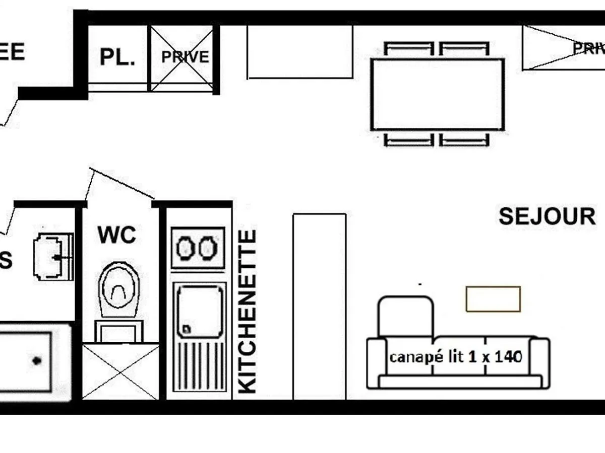 Apartment Charmant 2 Pieces Aux Saisies, Balcon Sud-Ouest, Centre Station, 4 Pers., Classe 2 Etoiles - Fr-1-594-139 Hauteluce